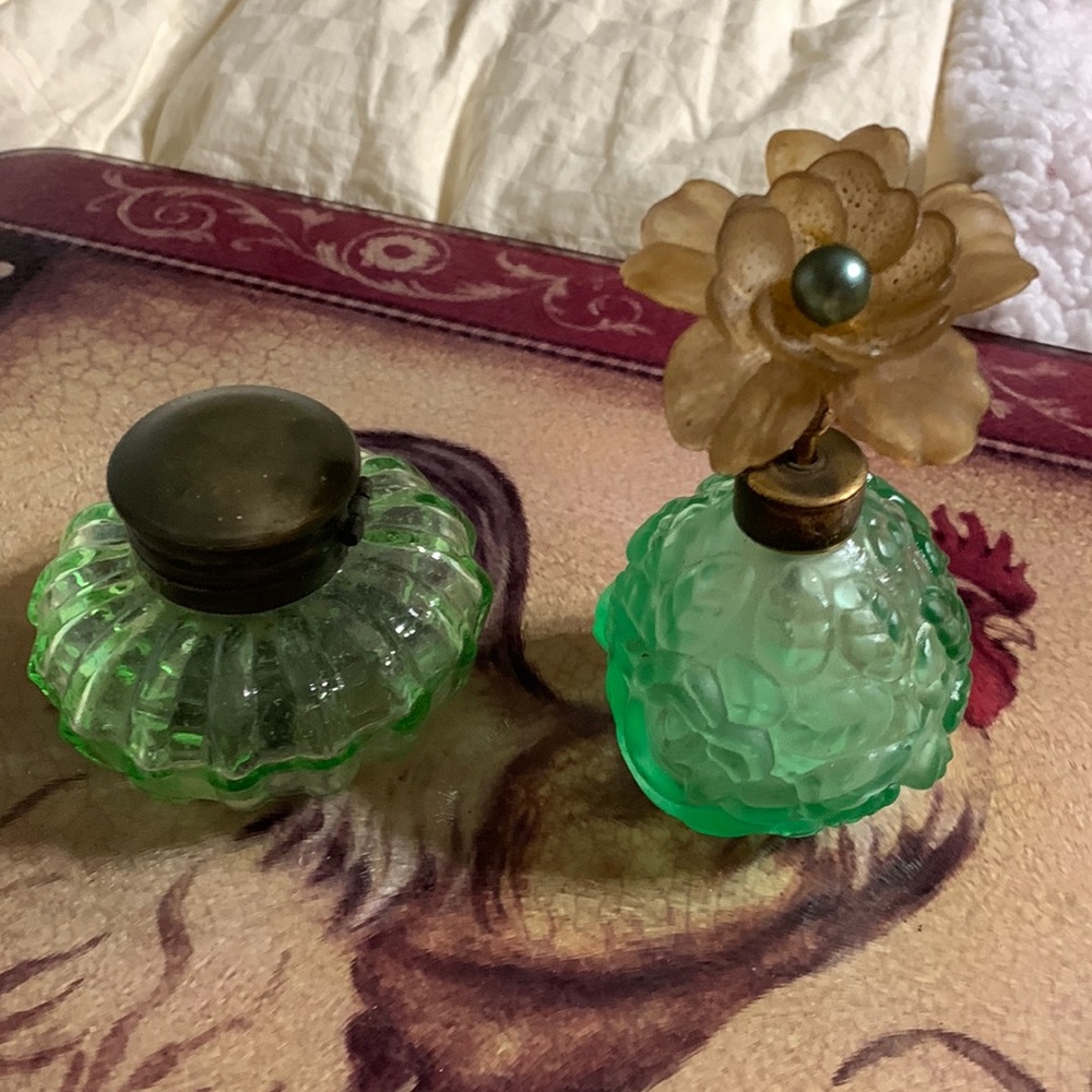 Vintage Perfume and powder